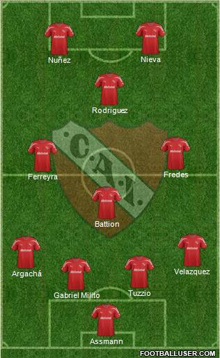 Independiente Formation 2011