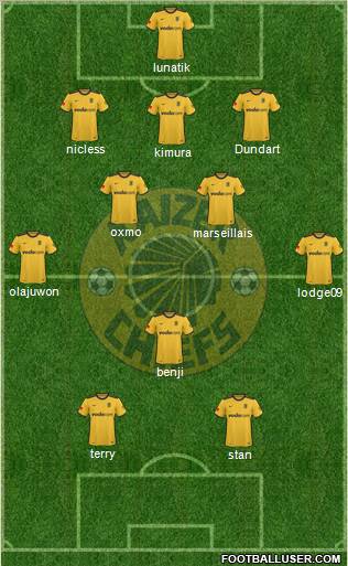 Kaizer Chiefs Formation 2011