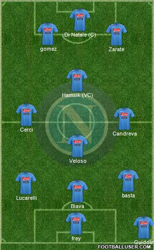 Napoli Formation 2011