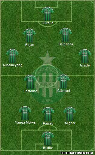 A.S. Saint-Etienne Formation 2011