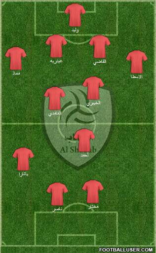 Al-Shabab (KSA) Formation 2011