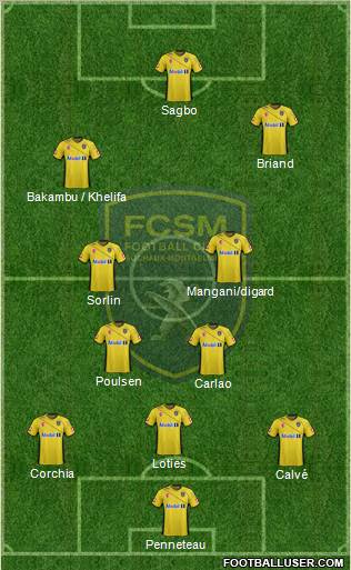 FC Sochaux-Montbéliard Formation 2011