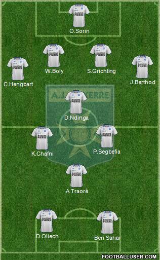 A.J. Auxerre Formation 2011