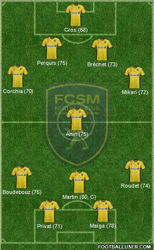 FC Sochaux-Montbéliard Formation 2011