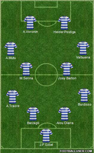 Queens Park Rangers Formation 2011