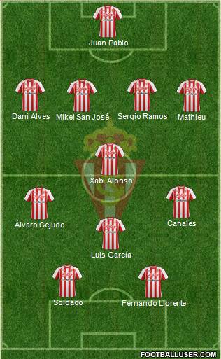 Real Sporting S.A.D. Formation 2011