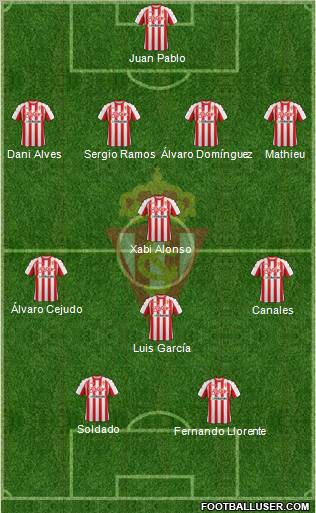 Real Sporting S.A.D. Formation 2011