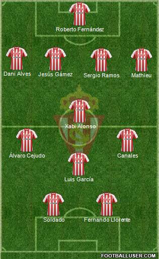 Real Sporting S.A.D. Formation 2011