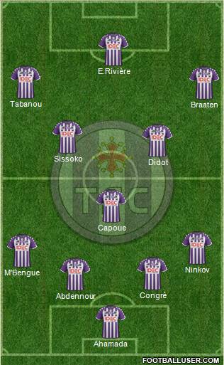 Toulouse Football Club Formation 2011