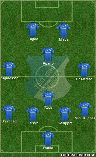 TSG 1899 Hoffenheim Formation 2011