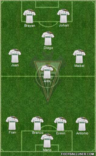 Albacete B., S.A.D. Formation 2011