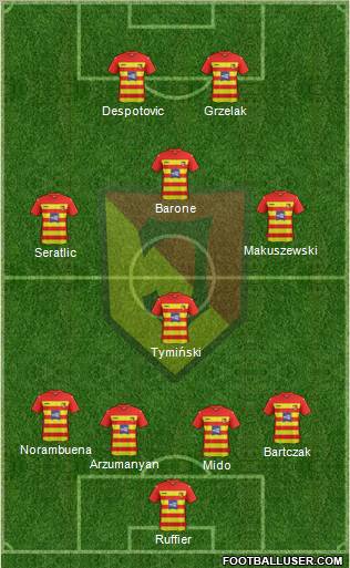 Jagiellonia Bialystok Formation 2011