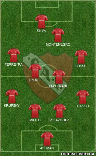 Independiente Formation 2011