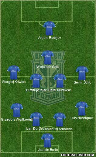 Lech Poznan Formation 2011