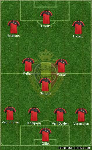 Belgium Formation 2011