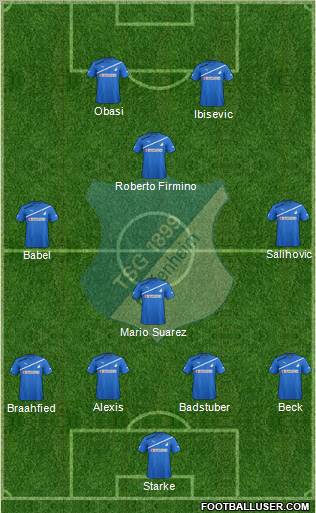 TSG 1899 Hoffenheim Formation 2011