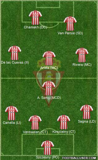 Real Sporting S.A.D. Formation 2011