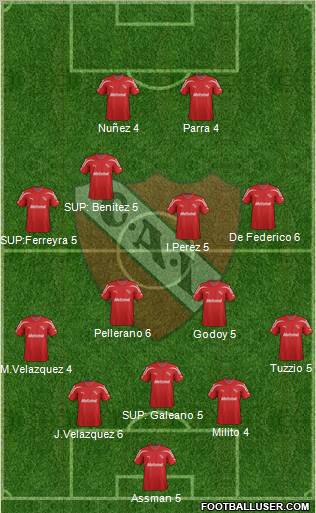 Independiente Formation 2011