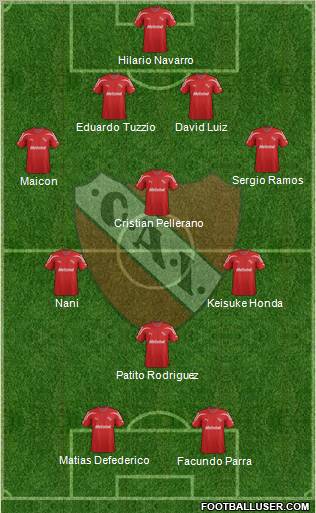 Independiente Formation 2011