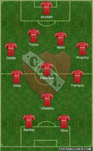 Independiente Formation 2011