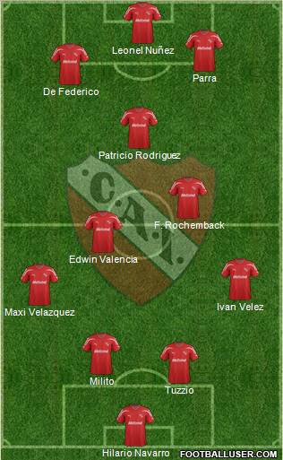 Independiente Formation 2011