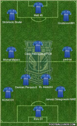 Lech Poznan Formation 2011