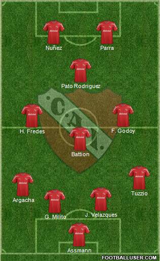 Independiente Formation 2011