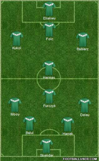 GKS Tychy Formation 2011