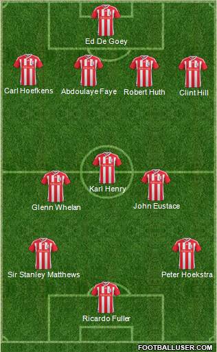 Stoke City Formation 2011