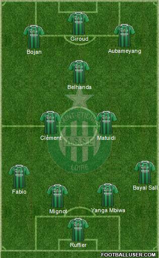 A.S. Saint-Etienne Formation 2011