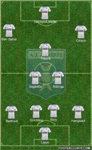 A.J. Auxerre Formation 2011