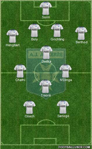 A.J. Auxerre Formation 2011