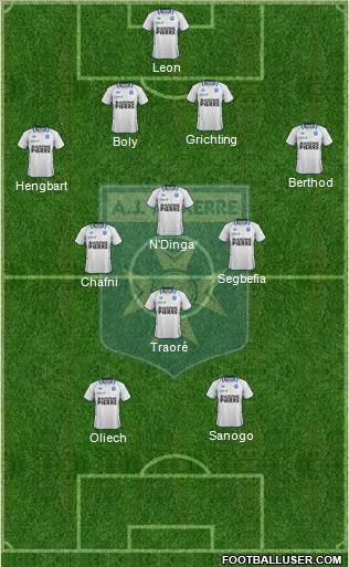 A.J. Auxerre Formation 2011