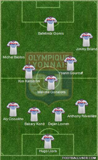 Olympique Lyonnais Formation 2011