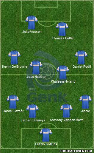 K Racing Club Genk Formation 2011