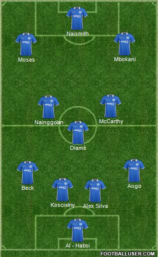 Wigan Athletic Formation 2011