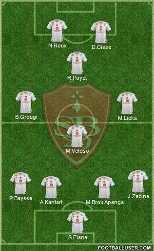 Stade Brestois 29 Formation 2011