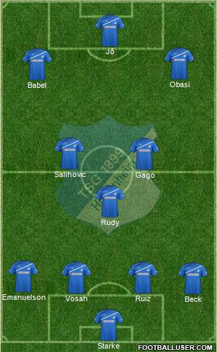 TSG 1899 Hoffenheim Formation 2011