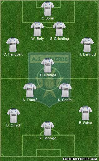 A.J. Auxerre Formation 2011