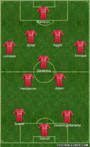 Liverpool Formation 2011