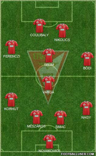 Debreceni VSC Formation 2011