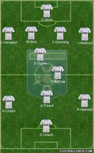 A.J. Auxerre Formation 2011