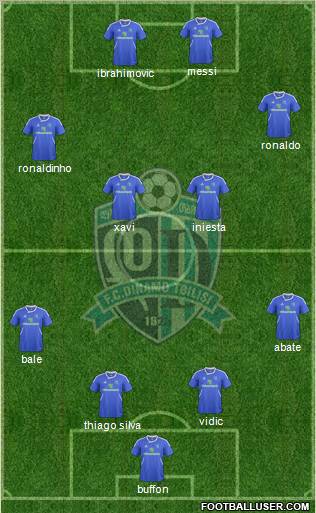 Dinamo Tbilisi Formation 2011