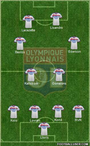 Olympique Lyonnais Formation 2011