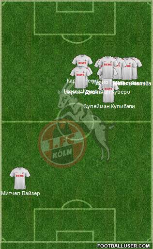 1.FC Köln Formation 2011