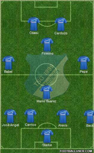 TSG 1899 Hoffenheim Formation 2011