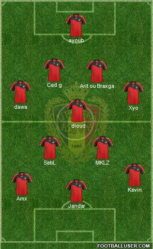 Belgium Formation 2011