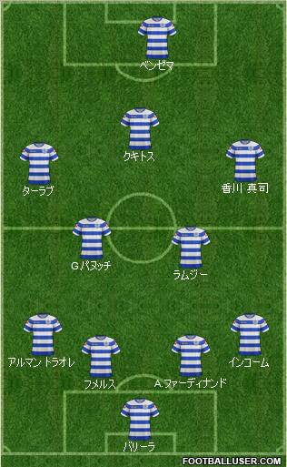 Queens Park Rangers Formation 2011