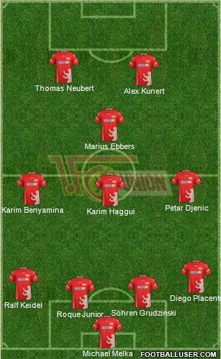 1.FC Union Berlin Formation 2011