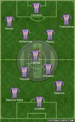 Toulouse Football Club Formation 2011